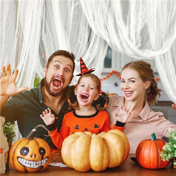 400" x 85" Halloween Creepy Cloth - Large Size Halloween Spooky Fabric Cloth - Picture 5 of 8